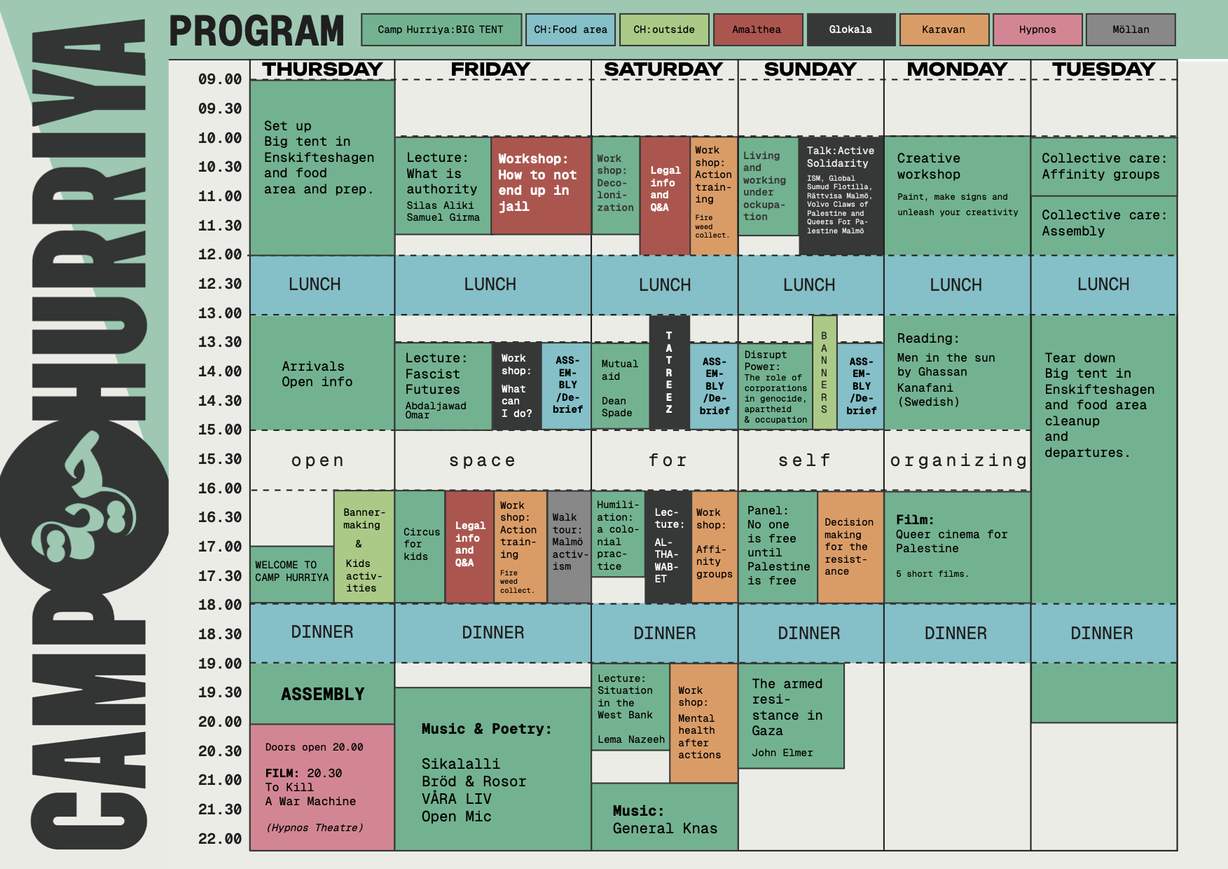 The program.